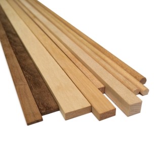 Ramin Wood Strips 4mm x 4mm (10/PK, AM2405/04)